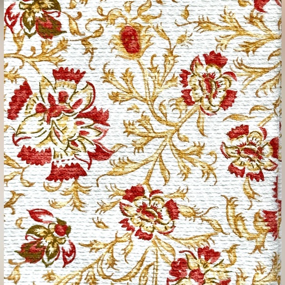 Lauren Ralph Lauren 2 Pc Cotton Kitchen Dish Towels Set Ivory Gold Reddish Brown - Picture 3 of 8
